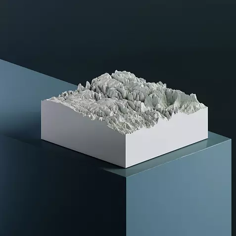 Зайон-Каньон 3D-модель, STL для печати