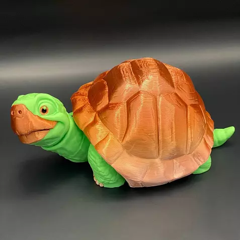 Файл .STL для 3D-печати шарнирной игрушки "Черепашка"