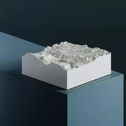 Каньон Блайд-Ривер 3D-модель, STL для печати