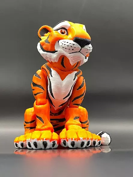 STL файл для 3D-печати ТИГР.