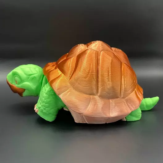 Файл .STL для 3D-печати шарнирной игрушки "Черепашка"