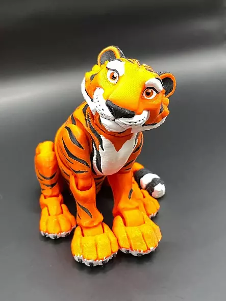 STL файл для 3D-печати ТИГР.