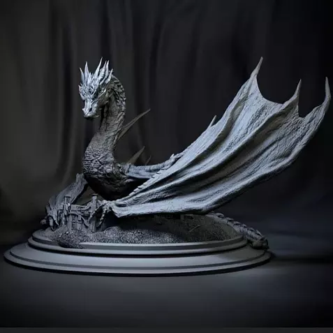 Smaug Высококачественный STL-файл для 3D- печати на 3D-принтере