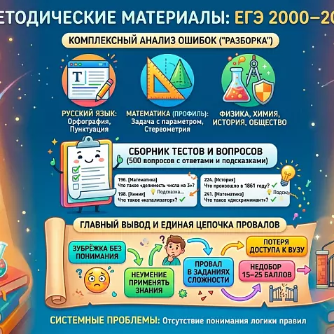 СУПЕР-КУРС ЕГЭ 2025: 500 ЗОЛОТЫХ ВОПРОСОВ И РАЗБОР ОШИБОК