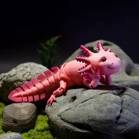 Файлы .STL и .3mf для 3D-печати шарнирной игрушки "Тритон"
