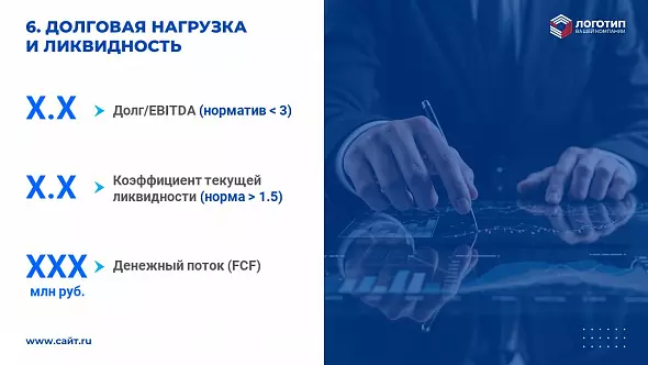 Презентация «Ежегодный финансовый отчет компании»