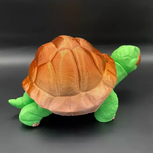 Файл .STL для 3D-печати шарнирной игрушки "Черепашка"
